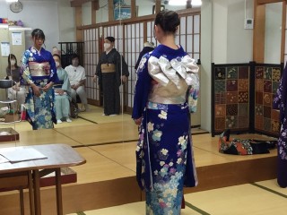 木久学院の後期専門科 合同講義『着付師のチェックリスト』