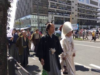 木久学院の地元のお祭り  静岡まつり  に参加