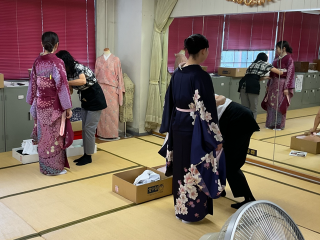 木久学院 成人式の為の技術確認