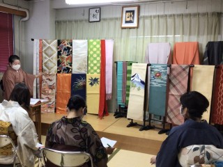木久学院の帯専科初級「合同講義」が行われました　