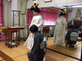 木久学院の前期専門科 合同講義『花嫁が出来るまで』
