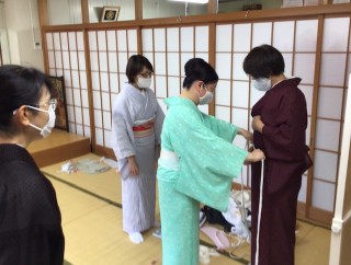 師範三級 着付道と資格審査合同講義