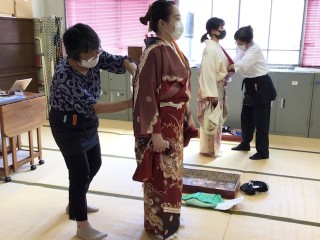 着付師の技術確認