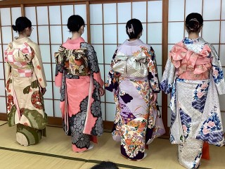 木久学院の着付技術審査 中間査定 修了査定