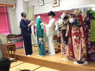 木久学院の着付け研究会 『たちばな会』