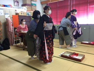 来年の成人式に向けての技術確認