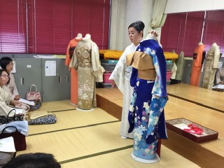 木久学院の着付け研究 たちばな会 『基礎の押さえ 他装編』